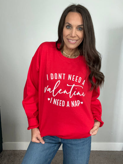 I Don’t Need a Valentine, I Need a Nap