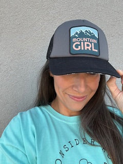 Mountain Girl - Premium Trucker-style Hat