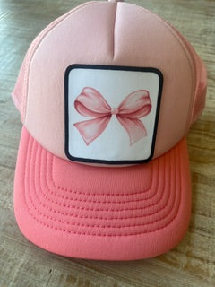 Coquette Bow - Premium Trucker-style Hat